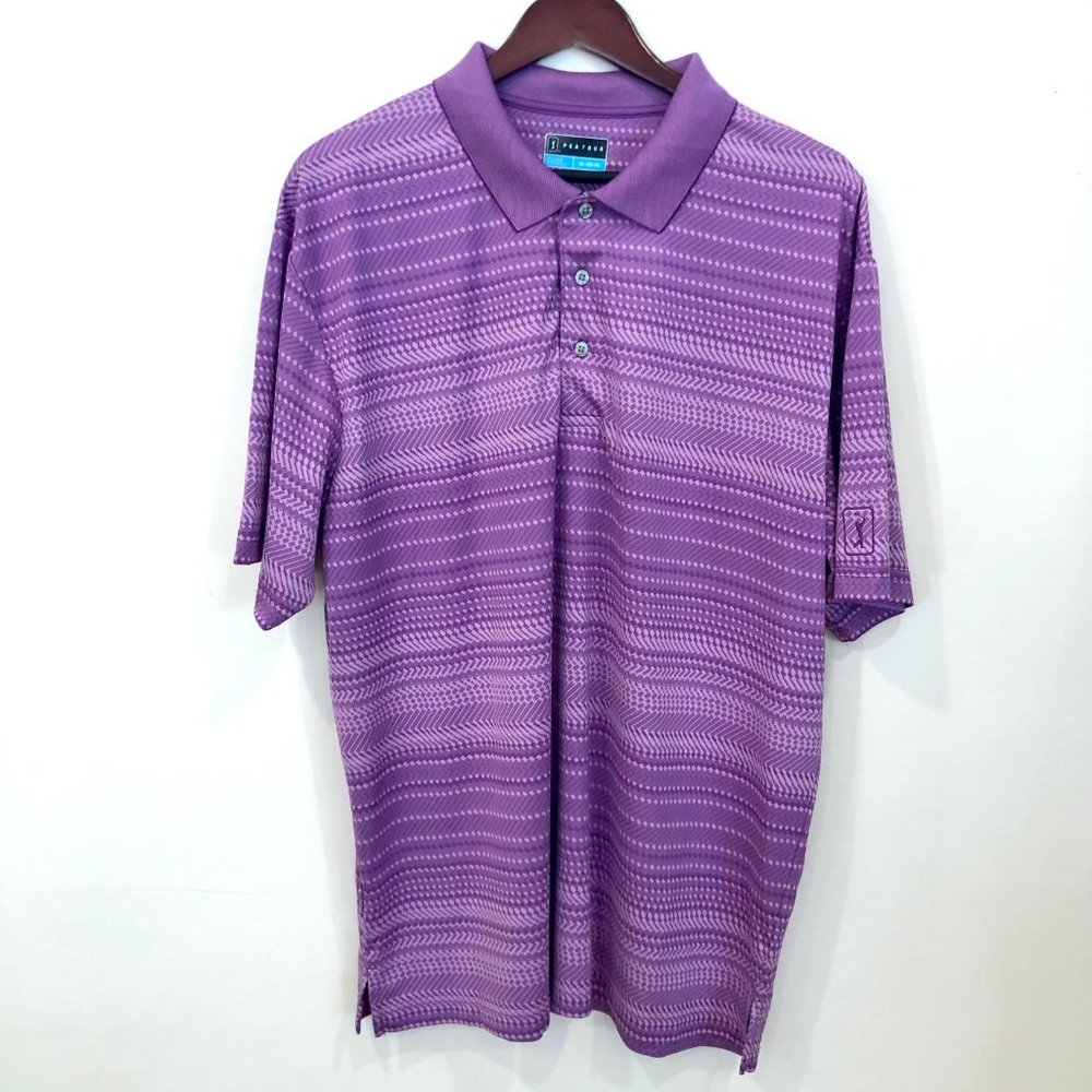 Men's PGA Tour Pro Performance Golf Polo Shirt